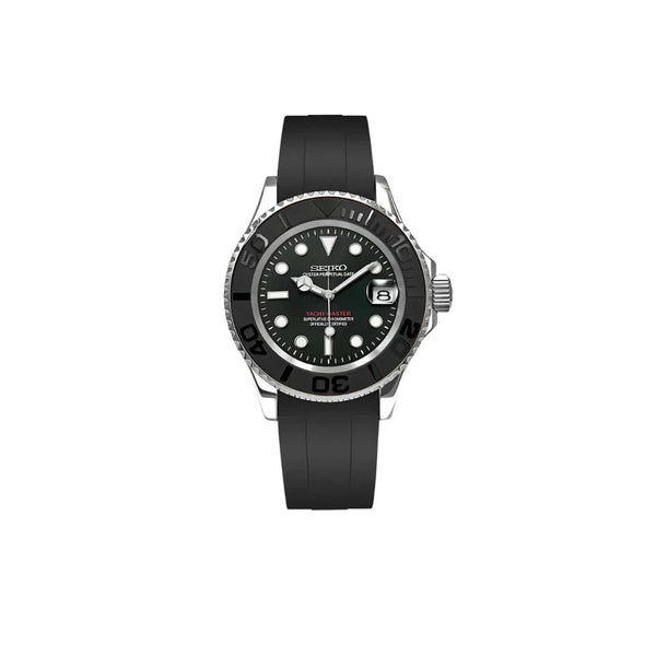 SEIKMASTER BLACK (RUBBER STRAP) - Liam Poedagar