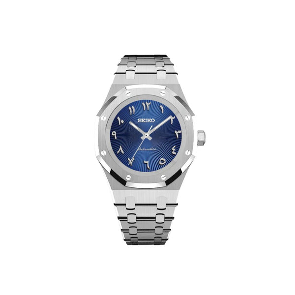 SEIKOAK ARABIC DIAL SILVER/ BLUE DIAL - Liam Poedagar