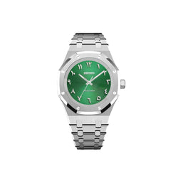 SEIKOAK ARABIC DIAL SILVER/ GREEN DIAL - Liam Poedagar