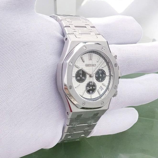 SEIKOAK CHRONO WHITE - Liam Poedagar