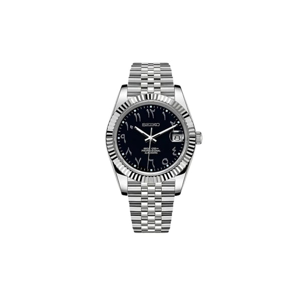 SEIKOJUST BLACK ARABIC DIAL - Liam Poedagar